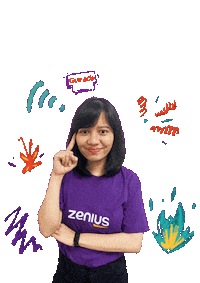 Ide Sticker by Zenius Education