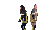 Firefighter Btl Sticker by btl-brandschutz