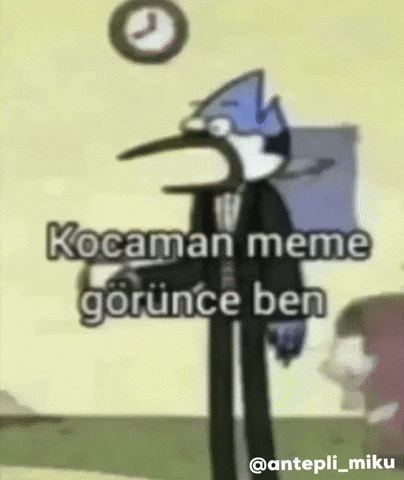 Regular Show Mordecai GIF