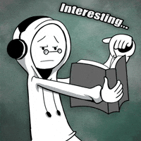 Book Read GIF by CC0 Studios