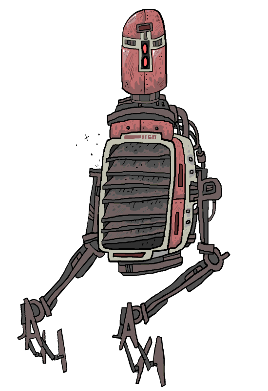 robot droid GIF by Peter Carlson