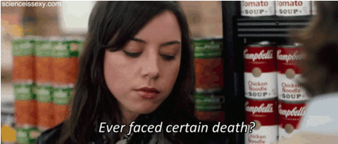 Aubrey Plaza Death GIF