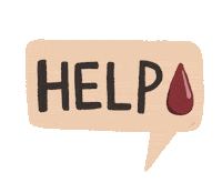 Blood Donation Sticker