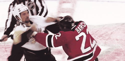 pittsburgh penguins hockey fights GIF