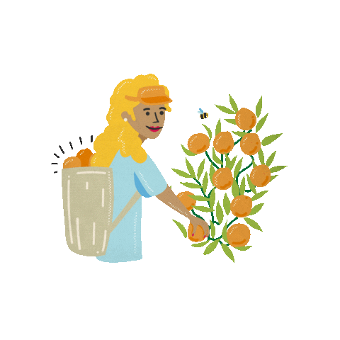 Earth Day Fruitpicking Sticker by Australia