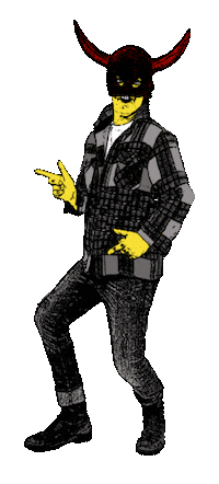 Rock And Roll Desert Sticker by Queens of the Stone Age