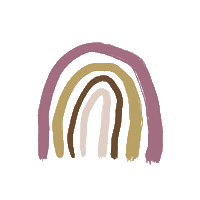 Rainbow Text Sticker