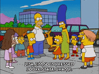 proud homer simpson GIF
