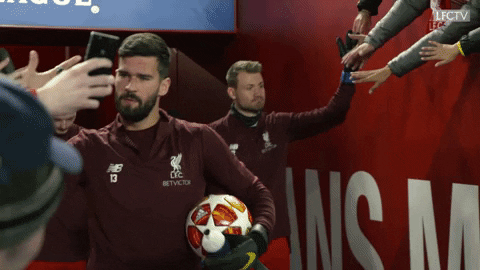 high five champions league GIF by Liverpool FC