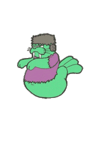 Shavedsnow Sticker by Vampire Penguin