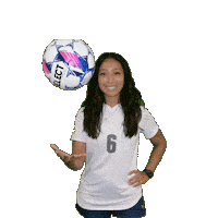 Womens Soccer Sticker by Clarke University