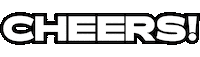 Cheers 5W Sticker by Fuenfwerken