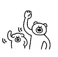 See Ya Hello Sticker by takadabear
