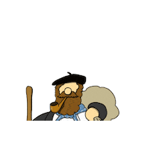 Txikito navidad euskadi txikito gabonak Sticker