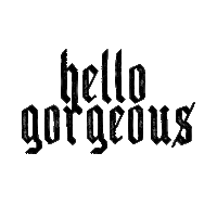 Witchinstore hello gorgeous hello gorgeous witchin Sticker