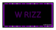 Neon Flirt Sticker