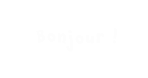 eleven_ideas giphyupload french bonjour white word Sticker