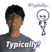 Stick Man Dancing Sticker