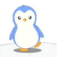 Coming On My Way Sticker by Pudgy Penguins