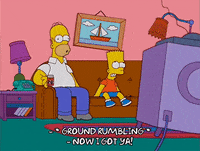 scared homer simpson GIF