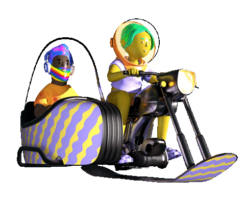 Are We There Yet Space Sticker by Meta