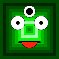 Third Eye Loop GIF by Jen Stark