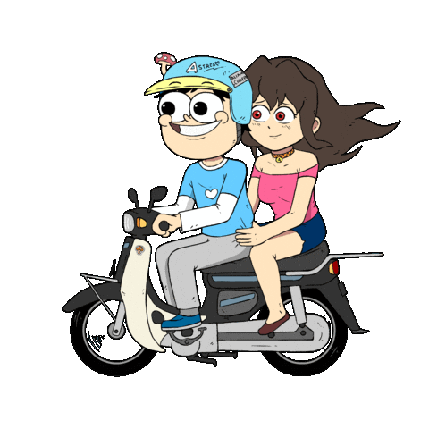 Motor Love Sticker