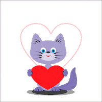 Cat Love Sticker