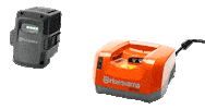 Power Battery Sticker by Husqvarna Italy