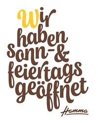 Sonntag Sticker by Bäckerei Hamma