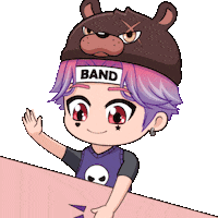 Happy Band Sticker