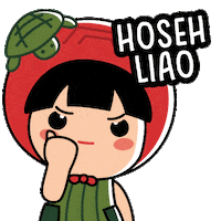 Awkward Singapore Sticker by Ang Ku Kueh Girl and Friends