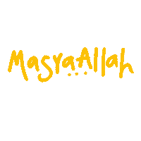 typoosel typography masyaallah masyaallah tabarakallah typoosel Sticker