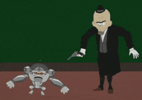 robot jumping GIF by South Park 