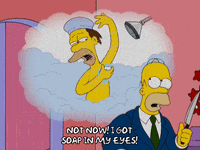 homer simpson party GIF