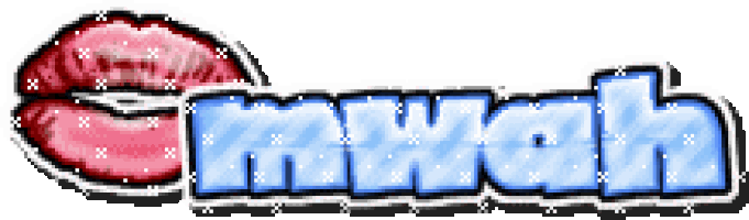 mwah Sticker