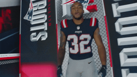 Get Up Football GIF by New England Patriots