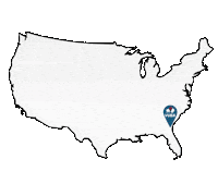 Map Location Sticker by Vuba Resin Products