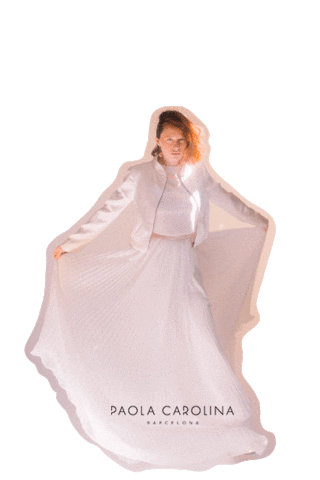 paolacarolinabride barcelona bride bridal atelier Sticker