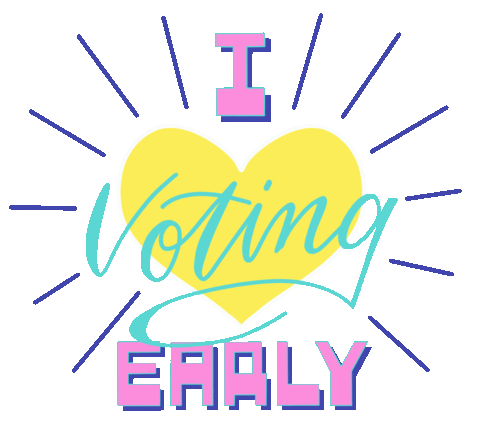 Heart Voting Sticker