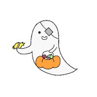 Halloween Ghost Sticker