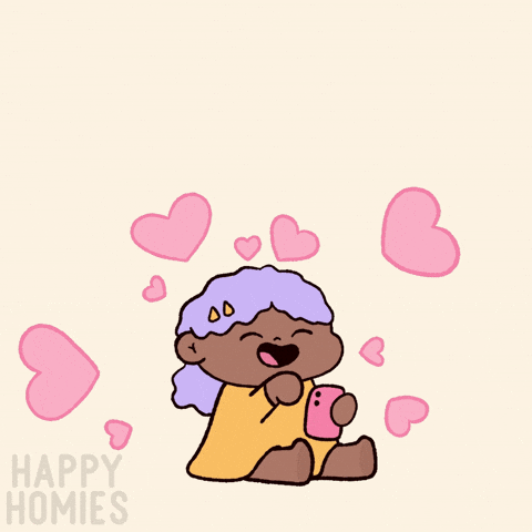 In Love Hearts GIF by Happy Homies