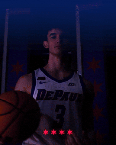 Mens Basketball GIF by DePaul Blue Demons
