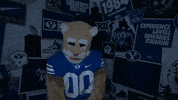 Celebration Cosmo GIF by BYU Cougars