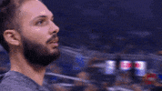 stretching evan fournier GIF by NBA