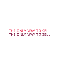 Marketing Brand Sticker by DYLS - The Only Way To Sell