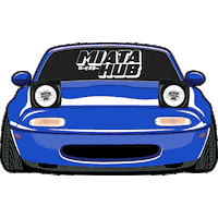 mazda roadster Sticker by Rubadub Media