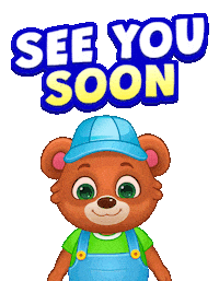 See Ya Goodbye Sticker by Lucas and Friends by RV AppStudios