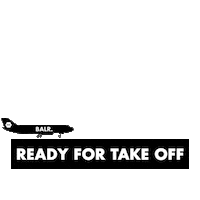 Flying Take Off Sticker by BALR.