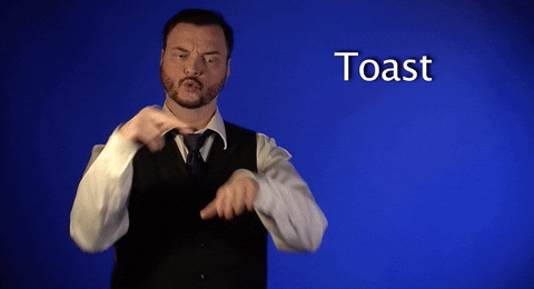 sign language toast GIF by Sign with Robert